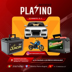 BATERÍAS PLATINO