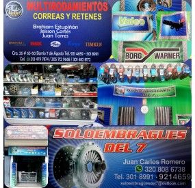MULTIRODAMIENTOS Y SOLO...