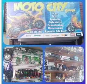 MOTO CITY GARAGE  todo en...