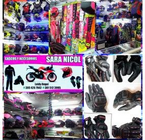 CASCOS Y ACCESORIOS SARA NICOL