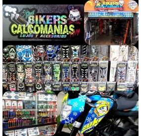 BIKERS CALCOMANIAS