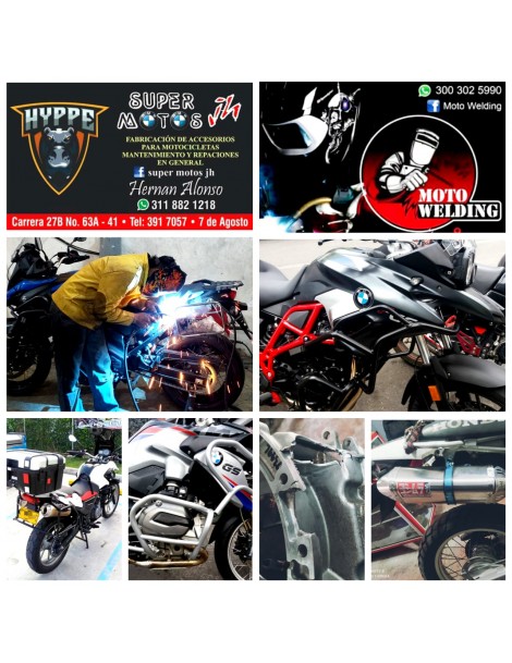 SÚPER MOTOS JH Y MOTO WELDING