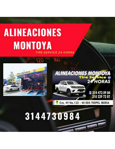 ALINEACIONES MONTOYA TIRE...