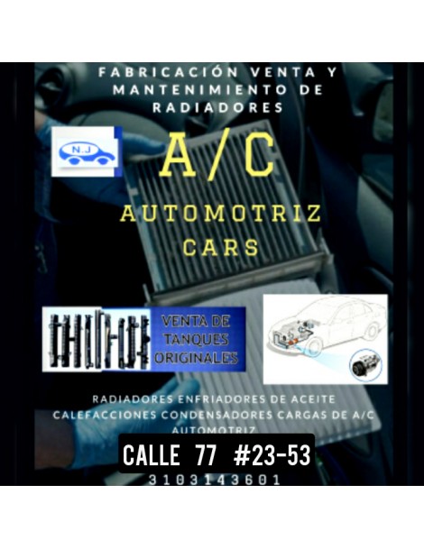A/C AUTOMOTRIZ CARS